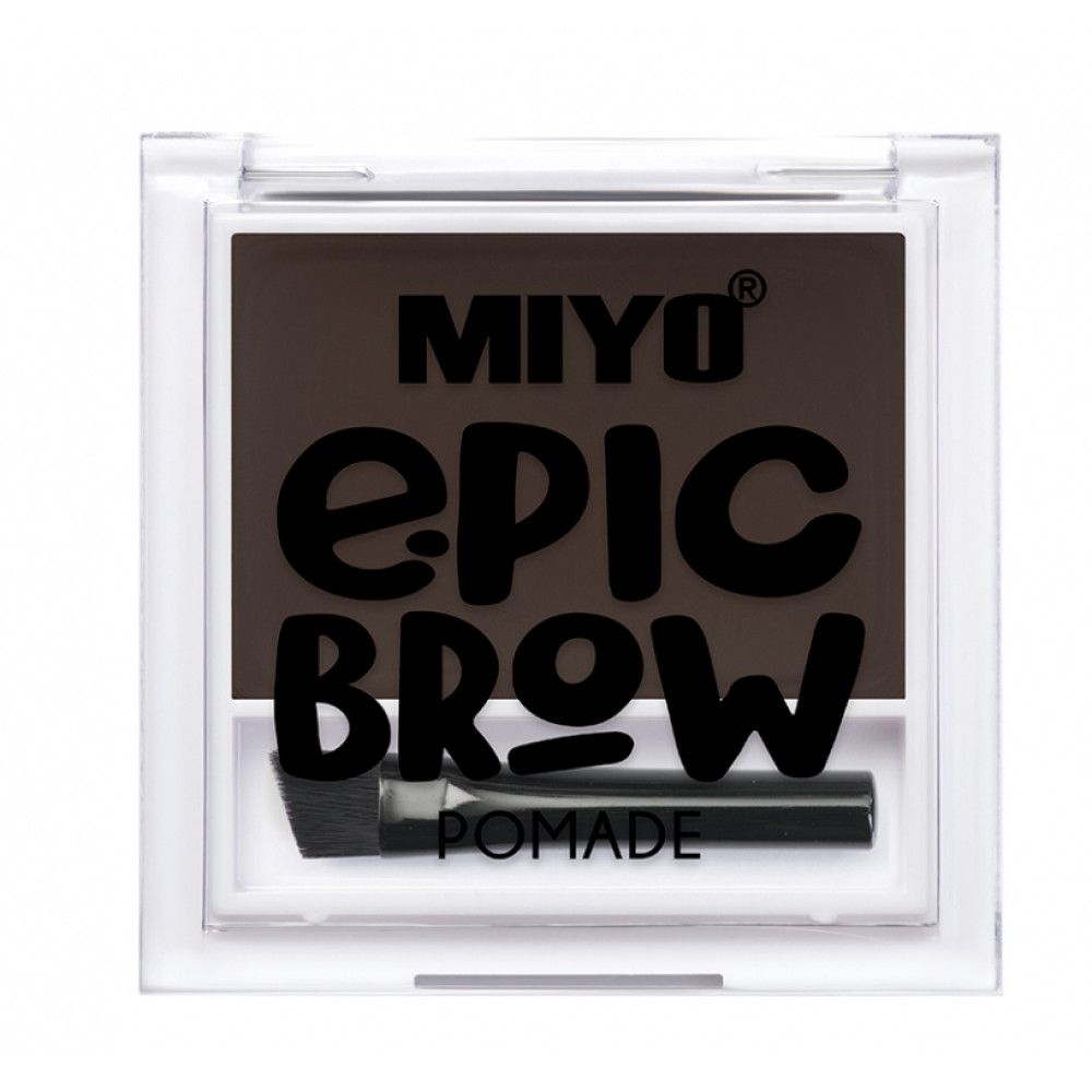 Pomada Pentru Sprancene - Epic Brow Pomade Brown Nr.02 - MIYO - HNIcosmetice.ro