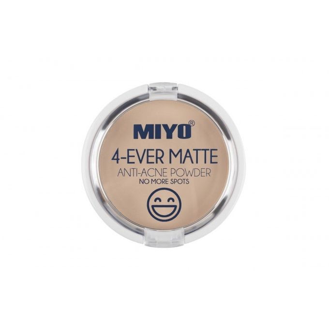 Pudra Anti-Acnee - 4-Ever Matte Anti-Acne Powder No More Spots - MIYO - HNIcosmetice.ro