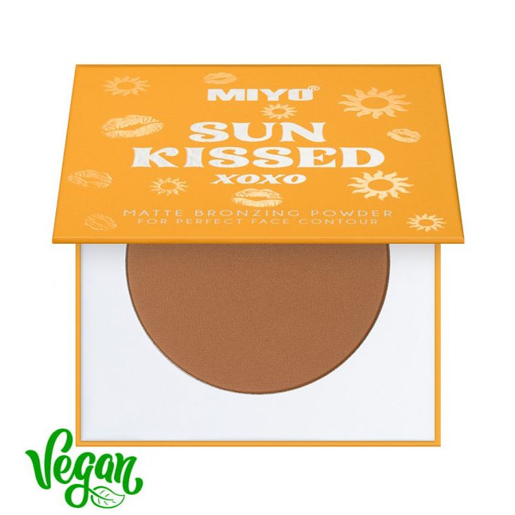 Pudra Bronzanta Mata - Sun Kissed Chilly Bronze Nr. 02 - Miyo - HNIcosmetice.ro