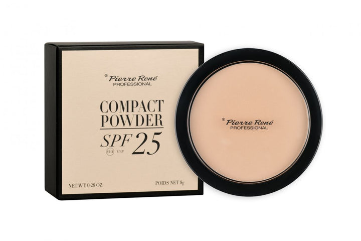 Pudra Compacta - Compact Powder SPF 25 Basic Nr. 02  - Pierre Rene