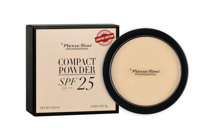 Pudra Compacta - Compact Powder SPF 25 Porcelain Nr. 101  - Pierre Rene