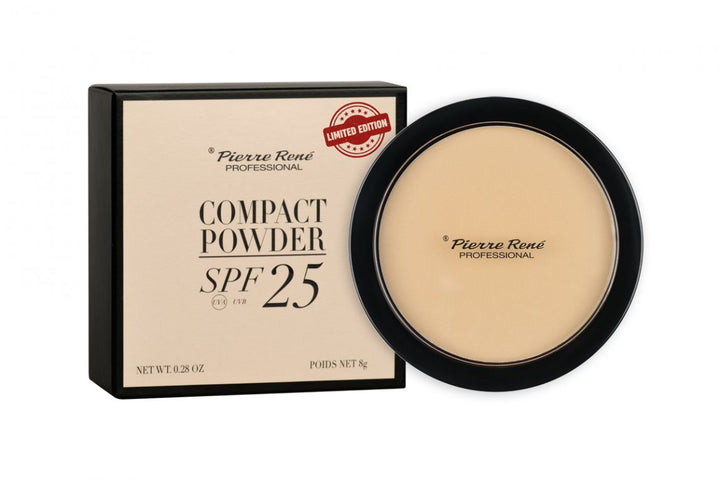 Pudra Compacta - Compact Powder SPF 25 Warm Ivory Nr. 102  - Pierre Rene