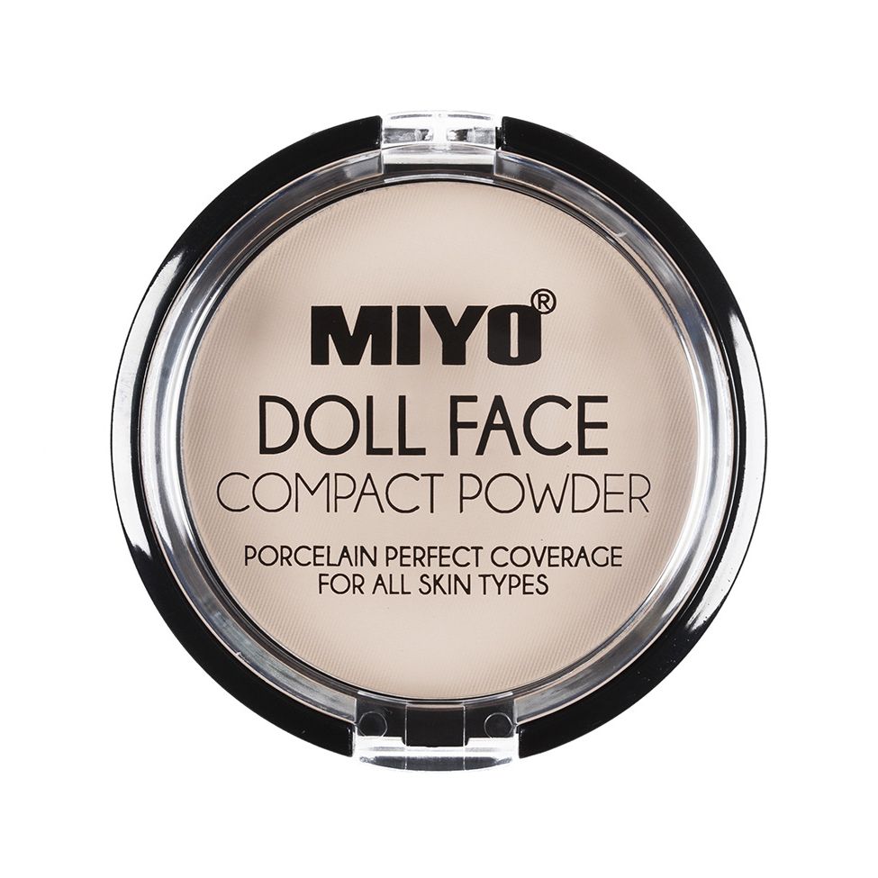 Pudra Compacta - Doll Face Compact Powder Vanilla Nr.01 - MIYO - HNIcosmetice.ro