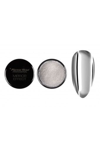 Pudra Cromata De Decorare A Unghiei Cu Efect Oglinda - Mirror Effect 2gr - PIERRE RENE - HNIcosmetice.ro