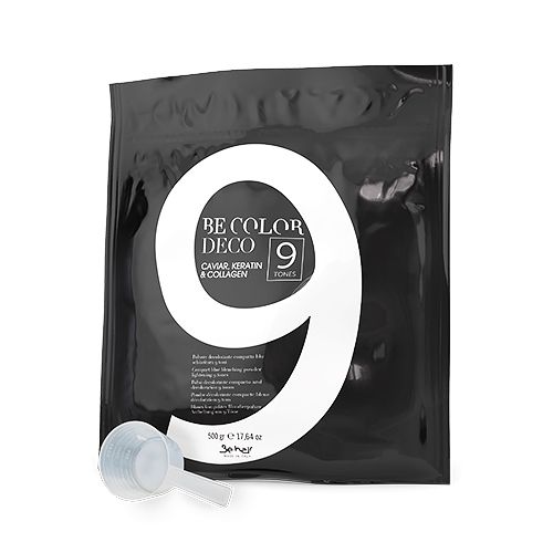 Pudra Decoloranta 9 Tonuri - Be Color Deco 9 Tones 500gr - Be Hair - HNIcosmetice.ro