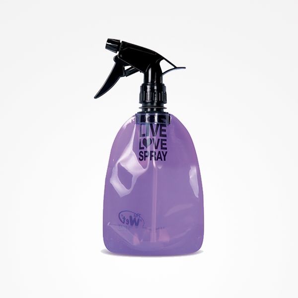 Pulverizator pentru Coafor Mov - The Flat Soft Spray Bottle Purple Wet Spray 295ml - Bifull - HNIcosmetice.ro