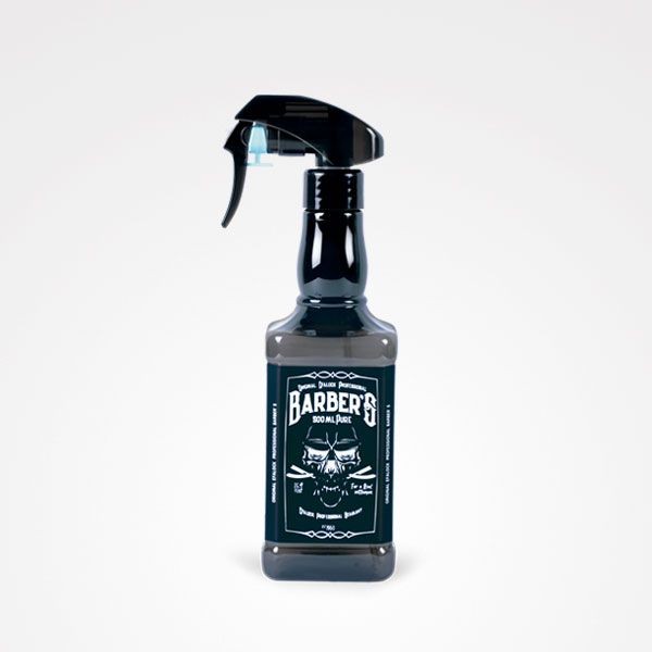 Pulverizator pentru Frizeri si Barbieri - Barber's Just Water Black 500ml - Bifull - HNIcosmetice.ro