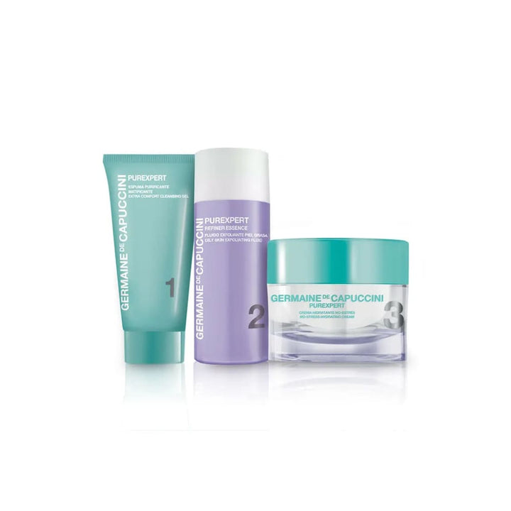 Set 1-2-3 Ten Normal Si Mixt - Purexpert Programme 1-2-3 Normal Skin - PP Germaine de Capuccini