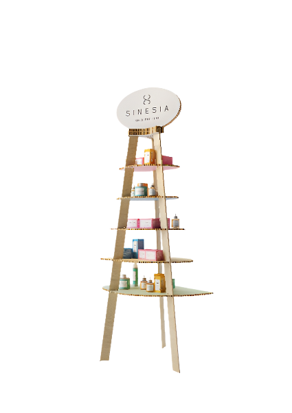 Raft pentru Produse - Expo Clessidra - Sinesia - HNIcosmetice.ro