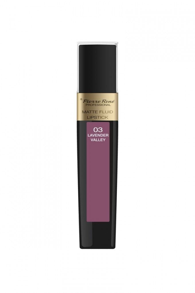 Ruj Lichid Mat - Matte Fluid Lipstick Lavender Valley Nr.03 - PIERRE RENE