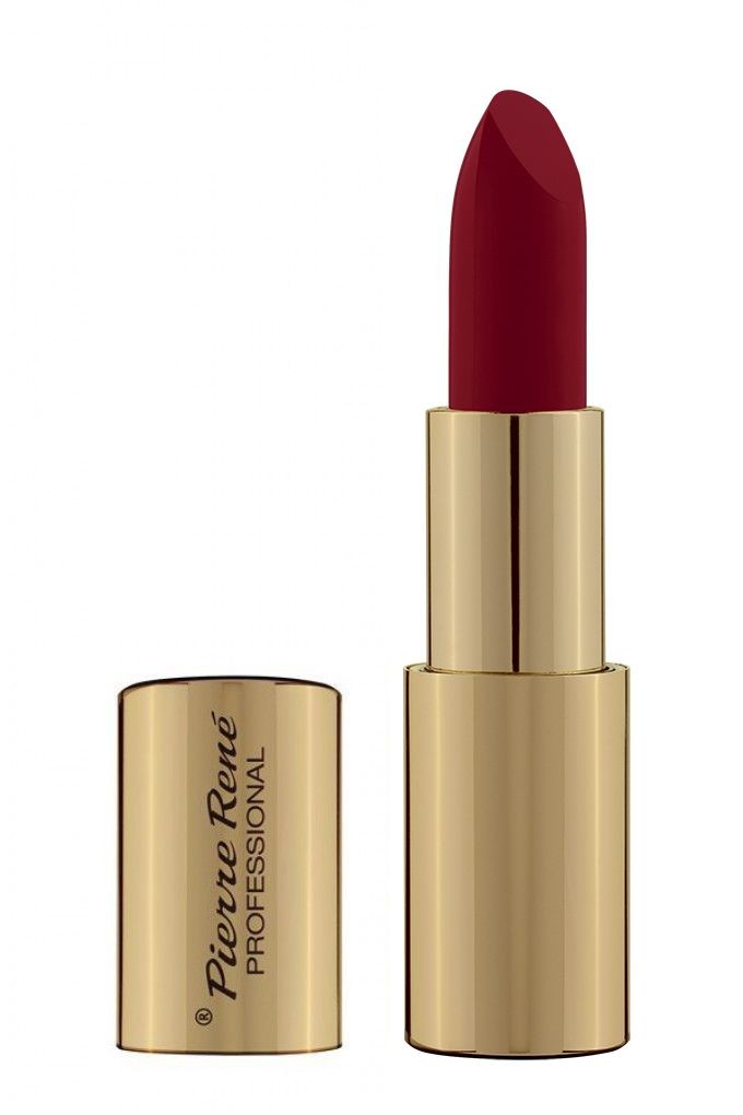 Ruj Semi Mat - Royal Mat Lipstick Red Velvet Nr.17 - PIERRE RENE - HNIcosmetice.ro