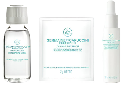 Gel Facial pentru Reînnoire si Confort - Expert Lab Renewal and Comfort Facial Gel Deeping Evolution Kit - PRO Germaine de Capuccini