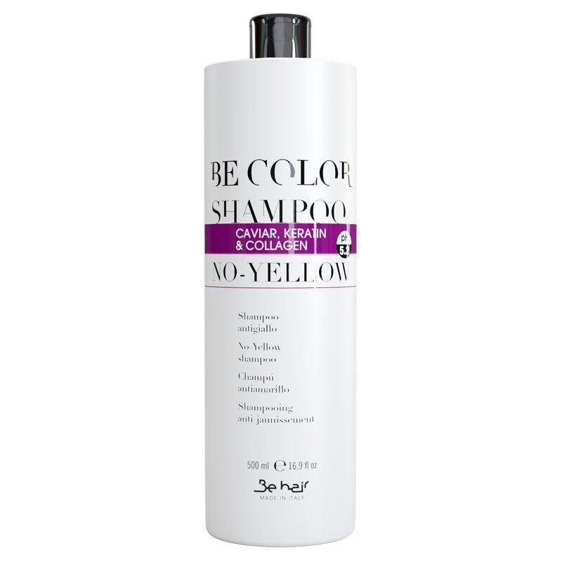 Sampon Anti-Galben - No Yellow Shampoo Be Color 500ml - Be Hair
