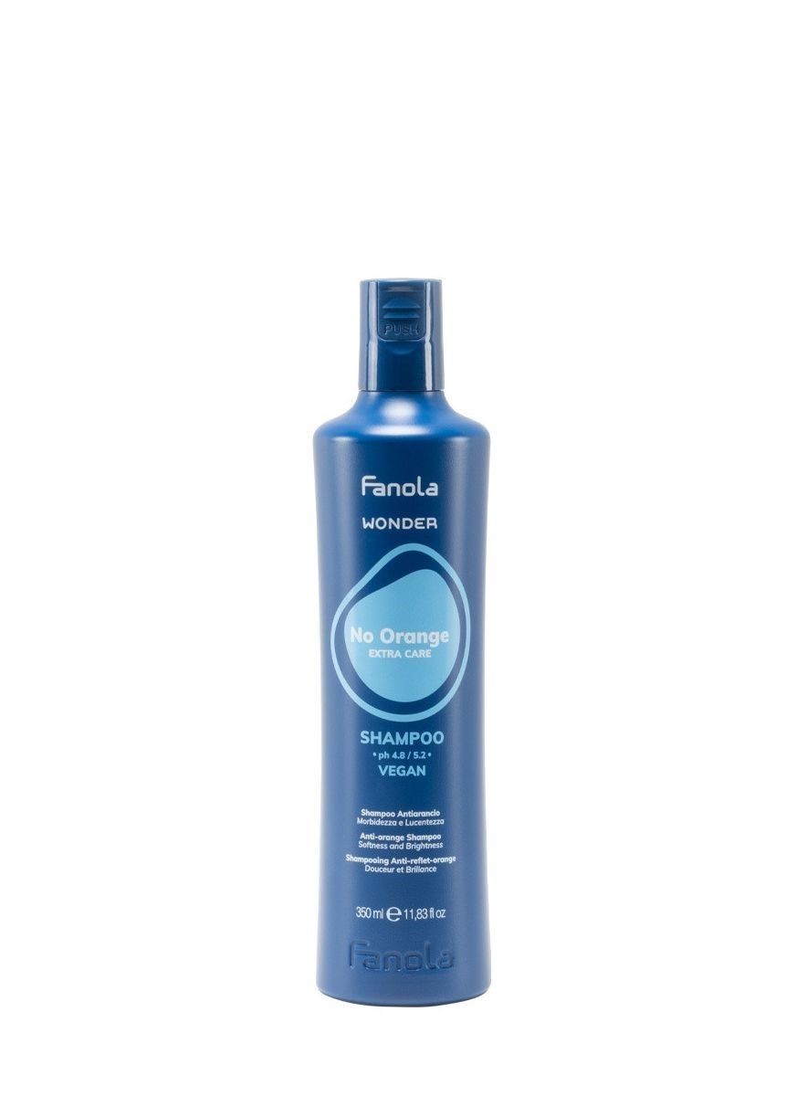 Sampon Anti-Portocaliu - Wonder No Orange Shampoo 350ml - Fanola - HNIcosmetice.ro