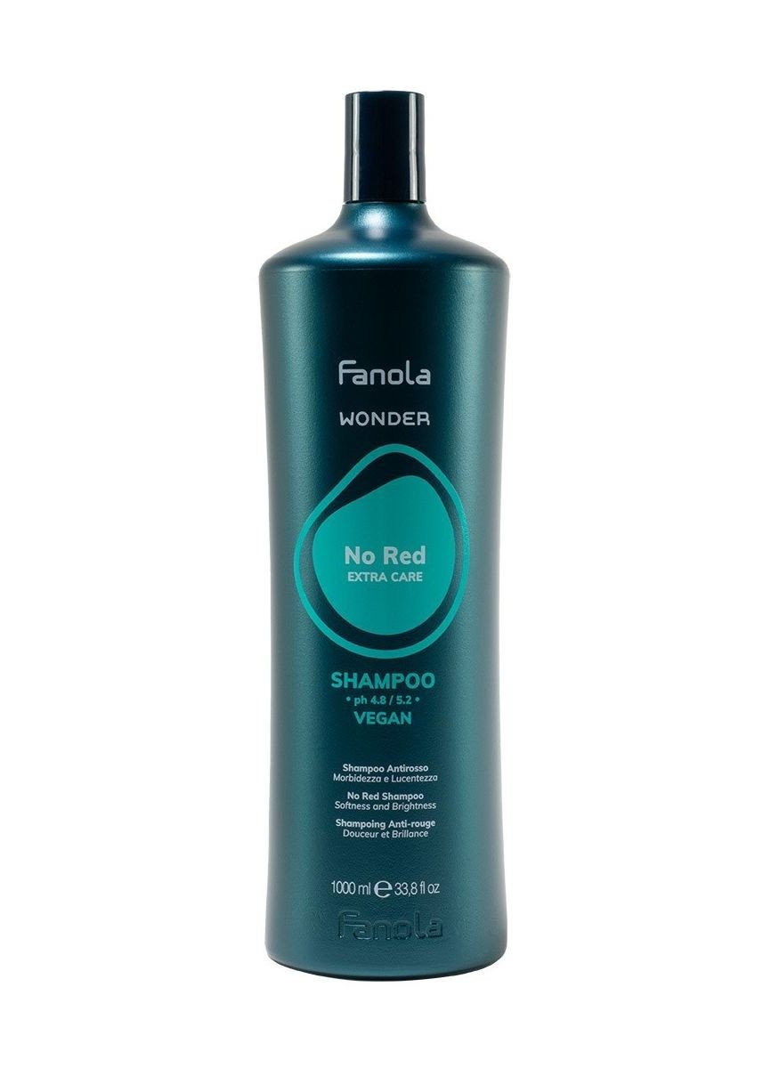 Sampon Anti-Rosu - Wonder No Red Shampoo 1000ml - Fanola - HNIcosmetice.ro