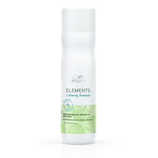 Sampon Calmant pentru Scalp Sensibil - Elements Calming Shampoo 250ml - Wella