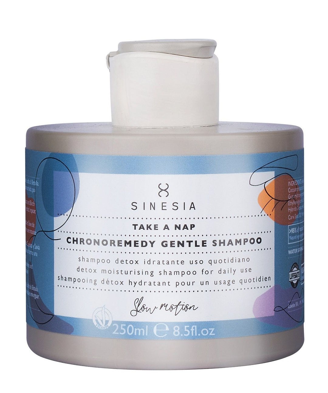 Sampon Hidratant si Detoxifiant pentru Toate Tipurile de Par - Take a Nap Chronoremedy Gentle Shampoo 250ml - Sinesia