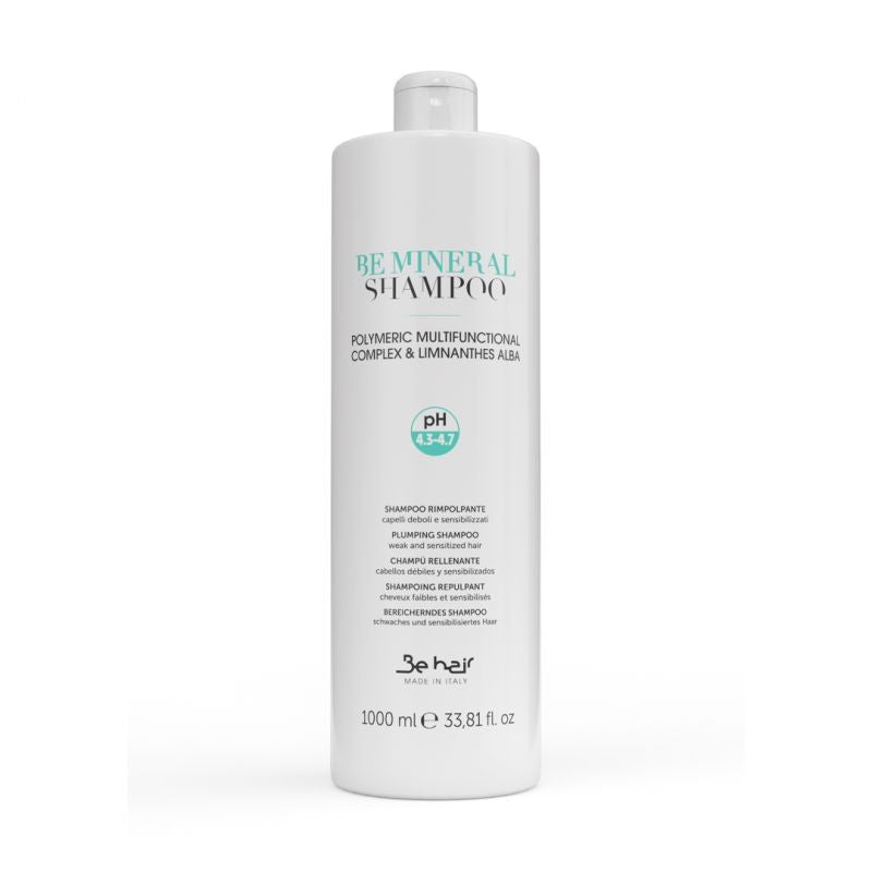 Sampon Mineralizant - Mineralizing Shampoo Be Mineral 1000ml - Be Hair - HNIcosmetice.ro