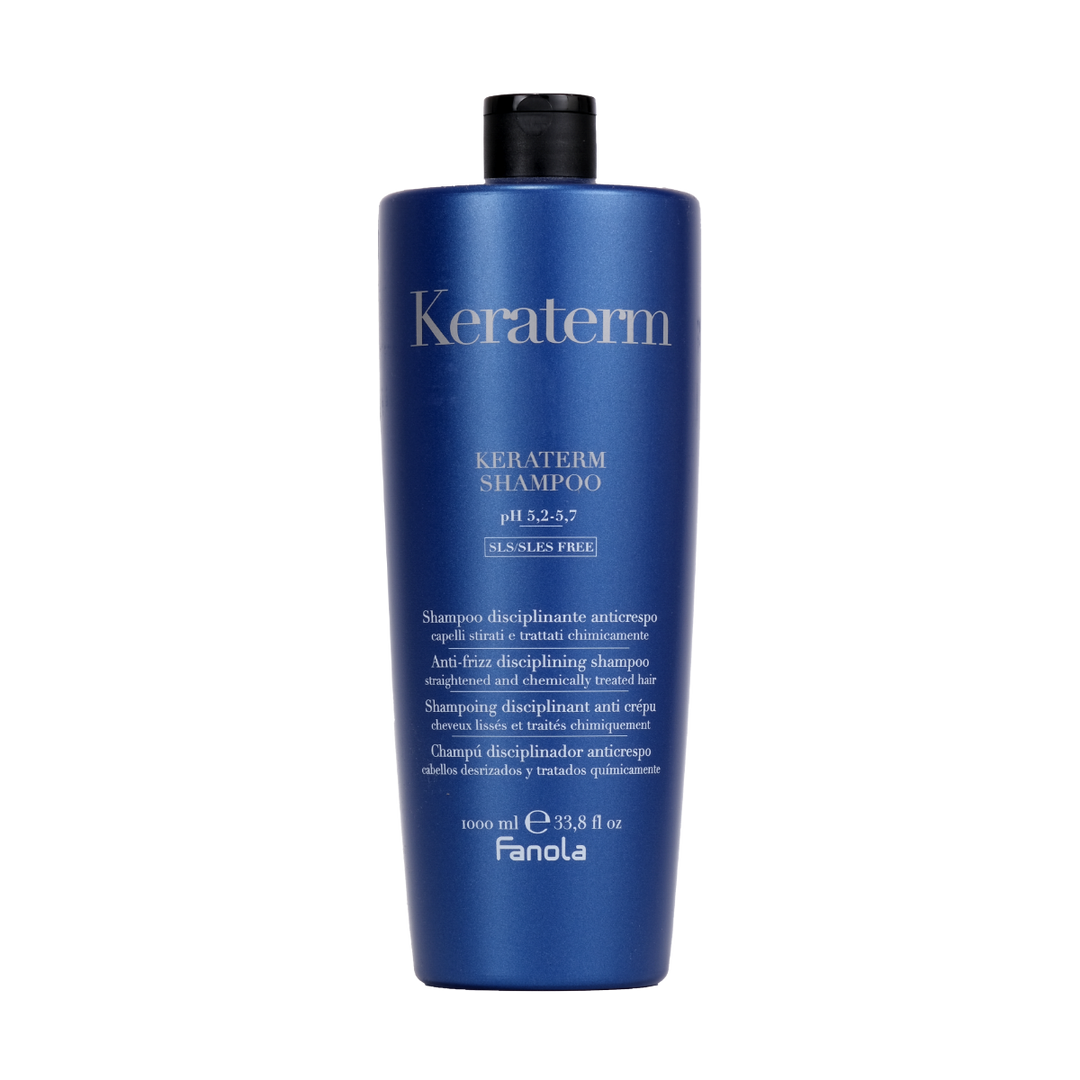 Sampon pentru Disciplinarea Parului - Keraterm Anti-Frizz Shampoo pH 5.2 - 5.7 1000ml - Fanola