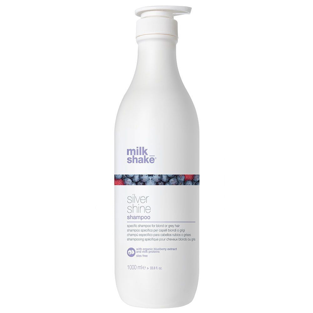 Sampon pentru Par Blond - Silver Shine Light Shampoo 1000ml - Milk Shake - HNIcosmetice.ro