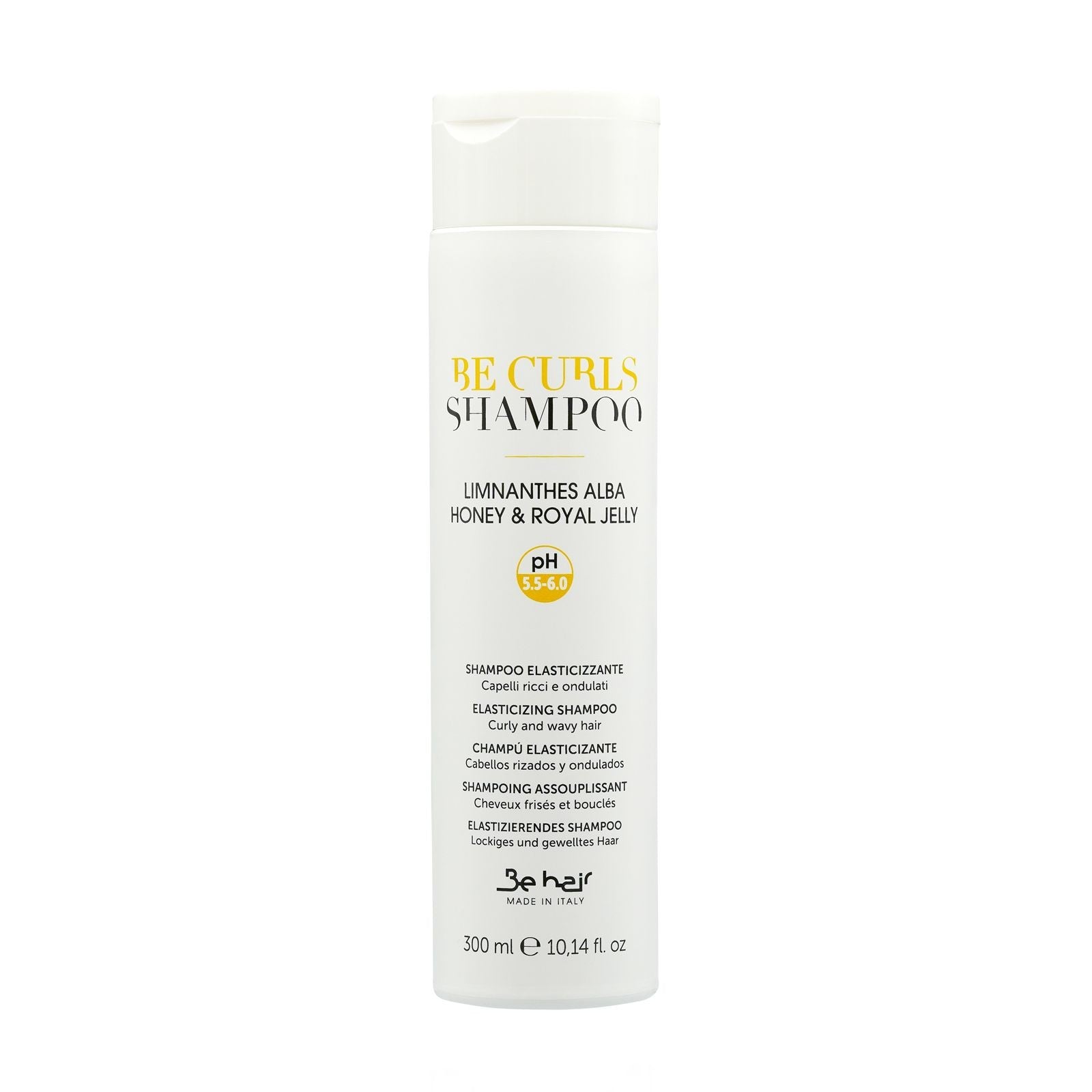 Sampon pentru Par Cret sau Ondulat - Elasticizing Shampoo Be Curls 300ml - Be Hair - HNIcosmetice.ro