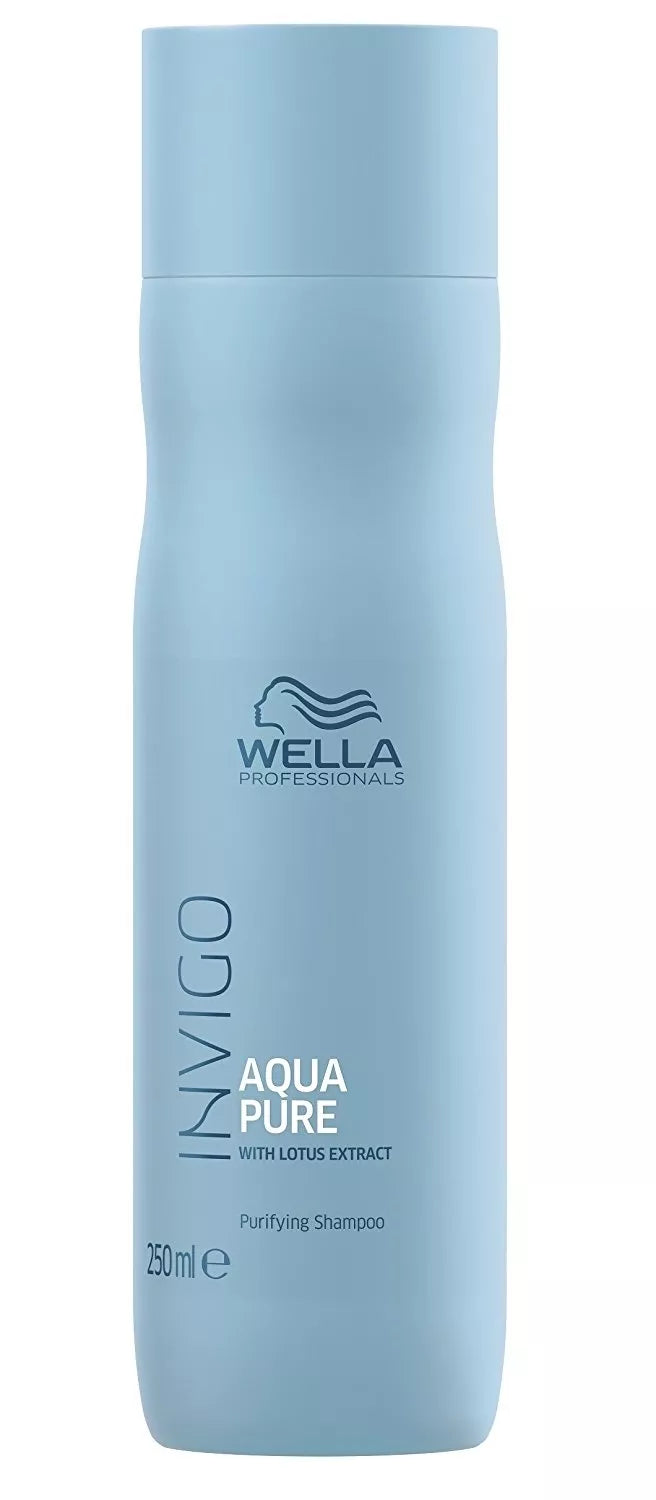 Sampon pentru Par Gras - Invigo Aqua Pure Shampoo 250ml - Wella - HNIcosmetice.ro