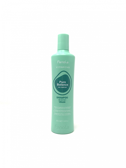 Sampon Anti-matreata si Anti-sebum - Vitamins Pure Balance Shampoo 350ml - Fanola - HNIcosmetice.ro