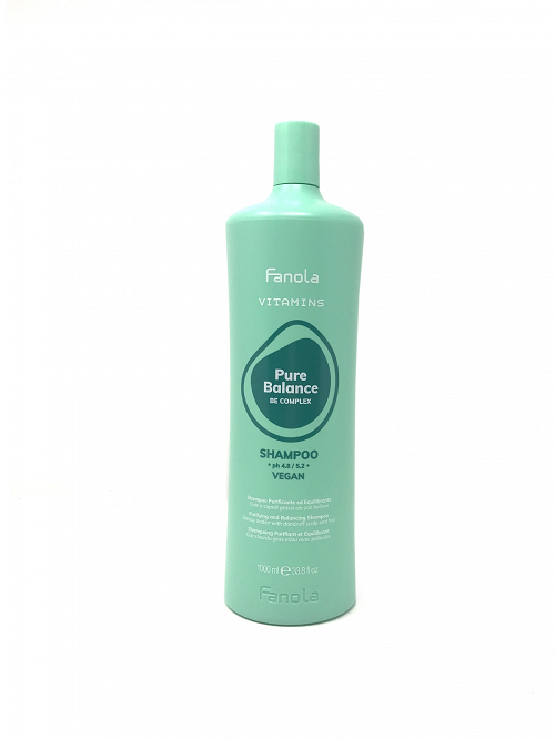Sampon Anti-matreata si Anti-sebum - Vitamins Pure Balance Shampoo 1000ml - Fanola - HNIcosmetice.ro