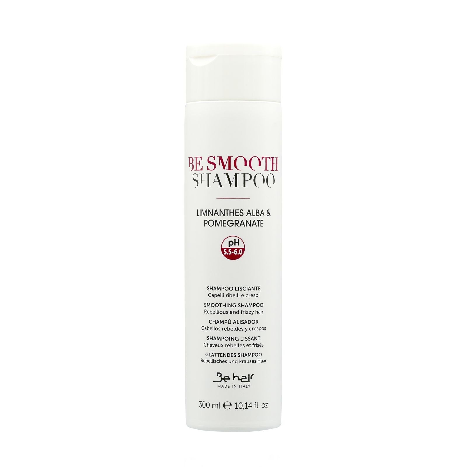 Sampon pentru Par Rebel - Smoothing Shampoo Be Smooth 300ml - Be Hair - HNIcosmetice.ro