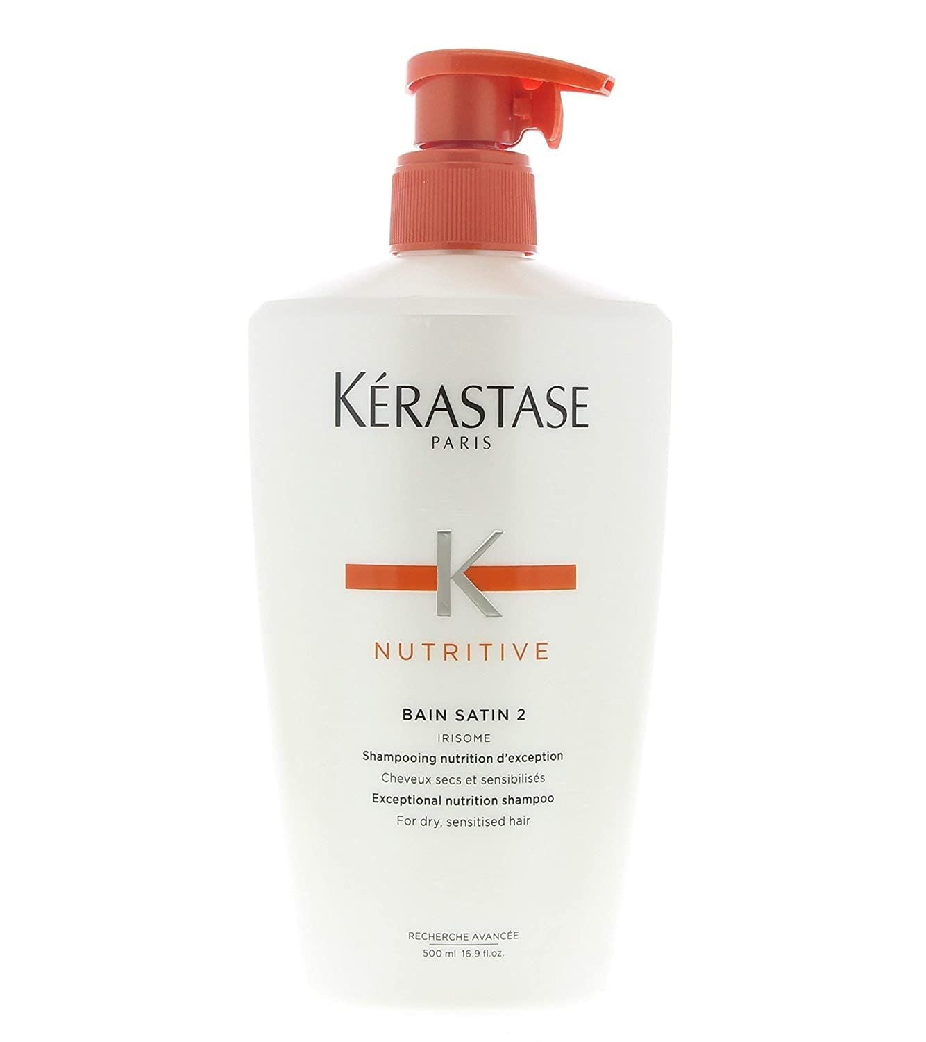 Sampon pentru Par Uscat - Nutritive Bain Satin 2 Shampoo 500ml - Kerastase - HNIcosmetice.ro