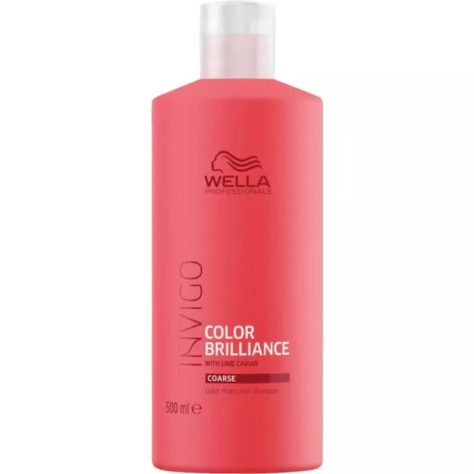 Sampon pentru Par Vopsit Aspru si Gros - Invigo Color Brilliance 500ml - Wella - HNIcosmetice.ro