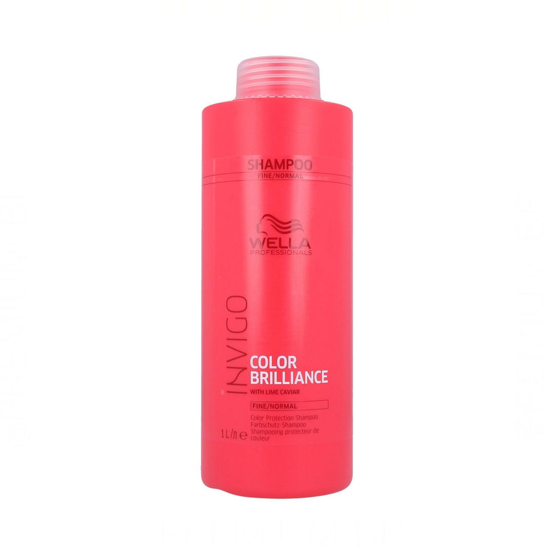 Sampon pentru Par Vopsit Fin si Normal - Invigo Color Brilliance Shampoo 1000ml - Wella