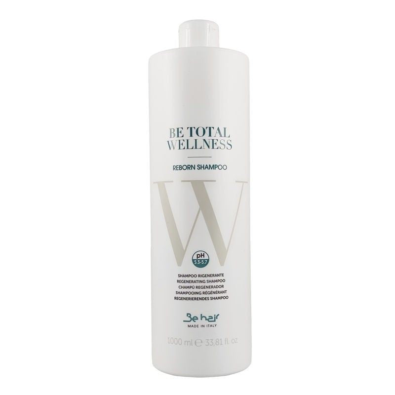 Sampon pentru Regenerarea Parului - Be Total Wellness Reborn Shampoo 1000ml - Be Hair - HNIcosmetice.ro