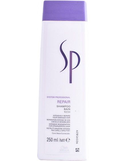 Sampon pentru Repararea Parului - SP Repair Shampoo 250ml - Wella