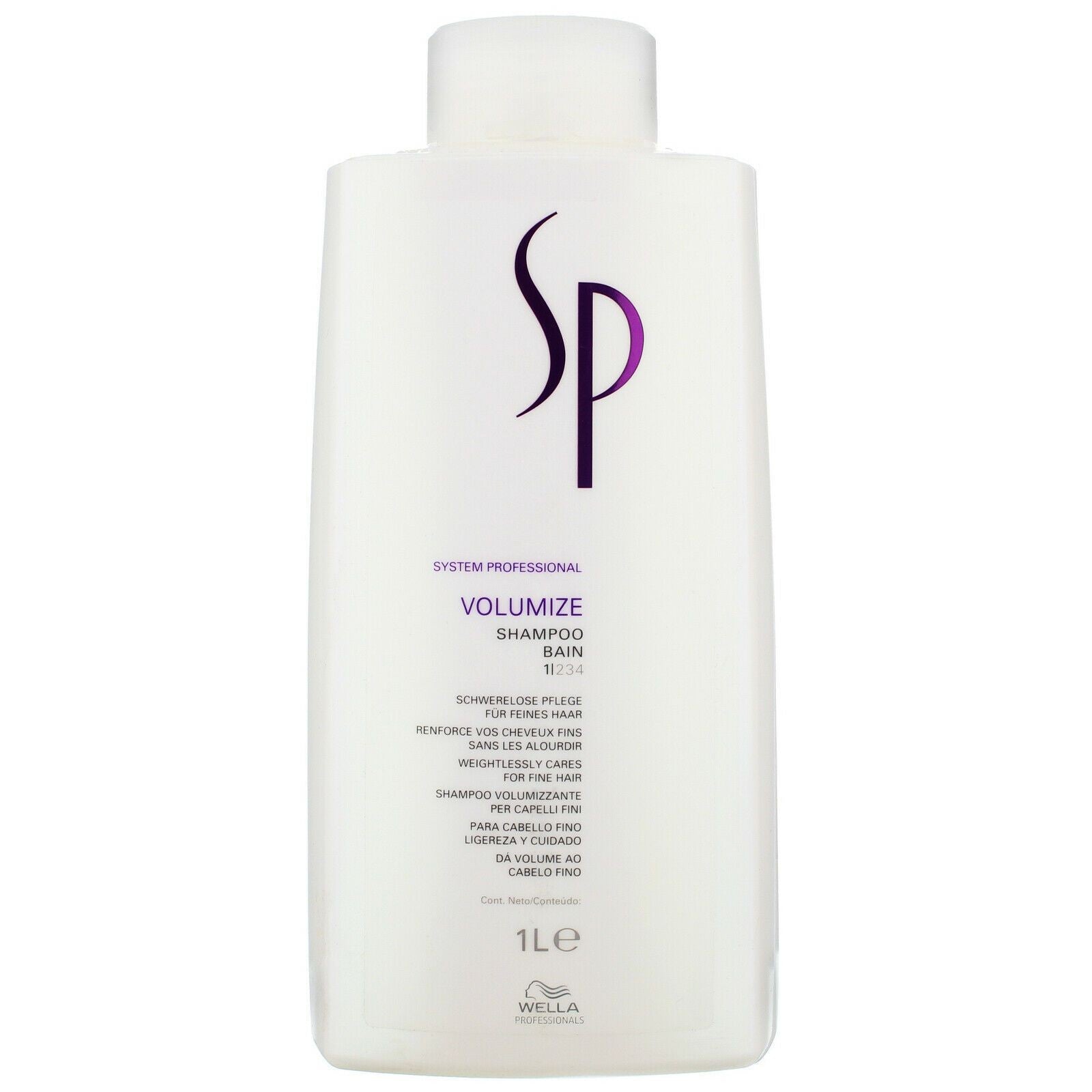 Sampon pentru Volumul Parului - SP Volumize Shampoo 1000ml - Wella - HNIcosmetice.ro