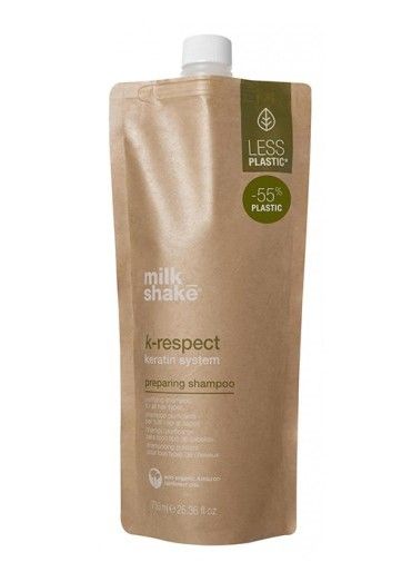 Sampon Purificator pentru Toate Tipurile de Par - K-Respect Preparing Shampoo 750ml - Milk Shake - HNIcosmetice.ro