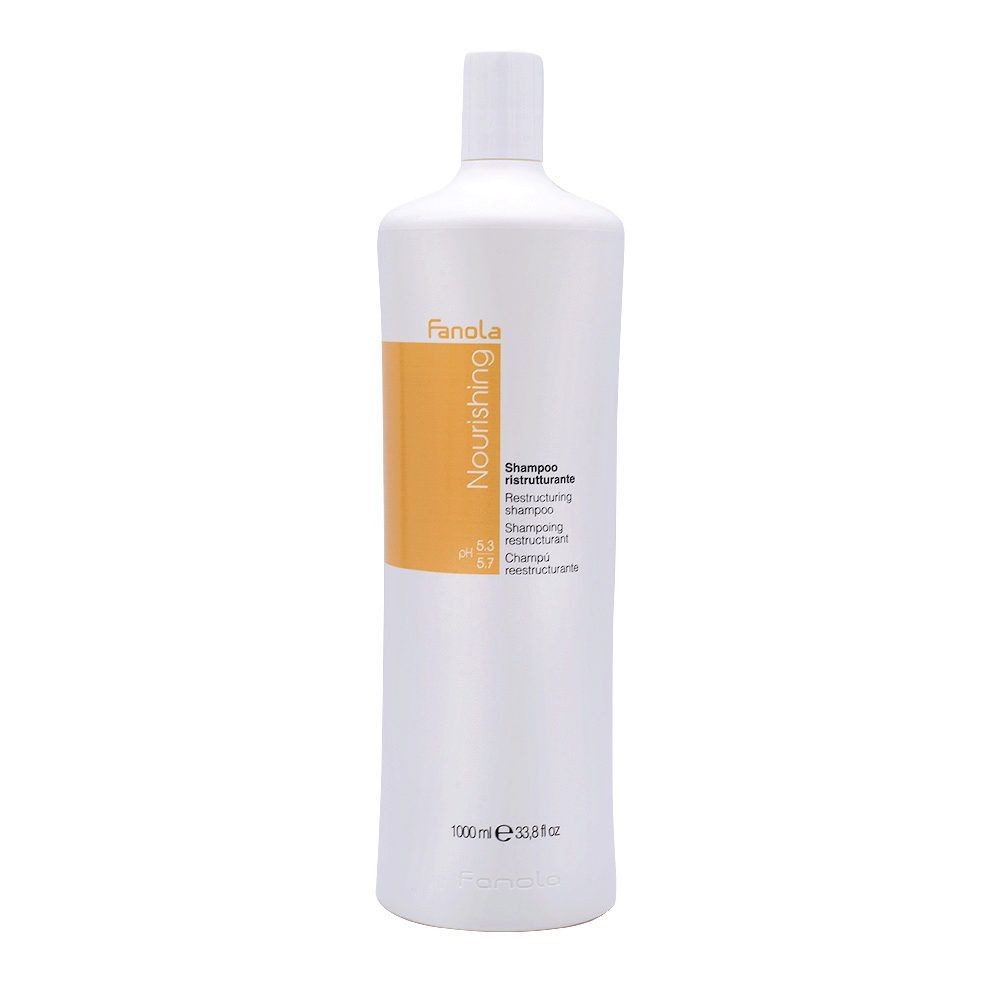 Sampon Restructurant pentru Par Uscat - Nourishing Shampoo 1000ml - Fanola - HNIcosmetice.ro