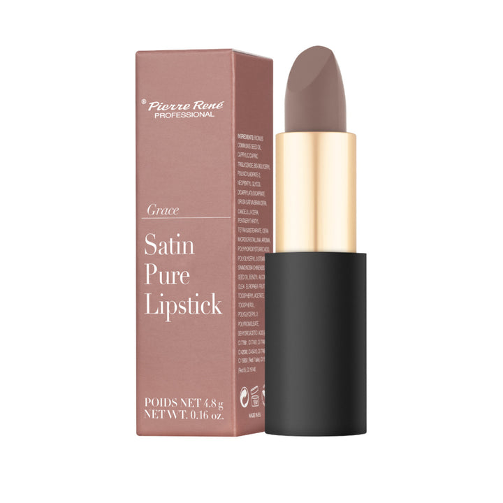 Ruj de Buze - Satin Pure Lipstick No. 08 Grace - Pierre Rene