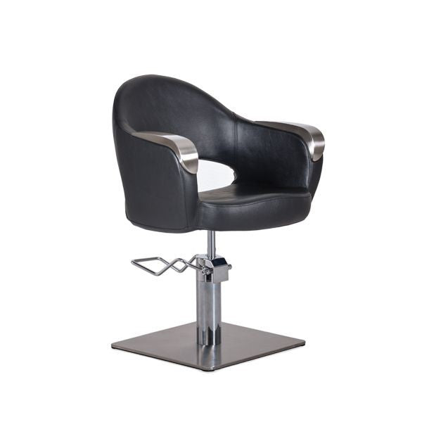 Scaun Coafura cu Baza Patrata - Kenneth - Bifull - HNIcosmetice.ro