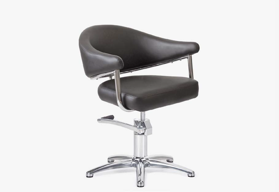 Scaun Coafura cu Baza Stelara - Etna - Bifull - HNIcosmetice.ro