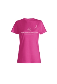 Tricou Personalizat Campania Cancer la San Roz L - Corporative T-Shirt Breast Cancer Campain Pink L - AC Germaine de Capuccini