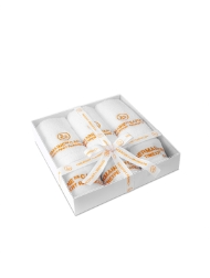 Set 3 Prosoape si 3 Banderole Cosmetice - Timexpert Radiance C+ - 3 Towels+3 Booth Headbands - AC Germaine de Capuccini