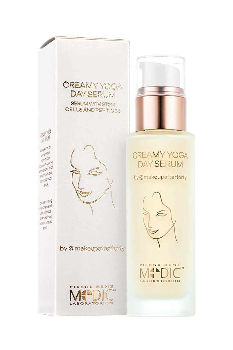 Ser de Zi pentru Fata Anti-Rid - Creamy Yoga Day Serum 30ml - Medic - HNIcosmetice.ro