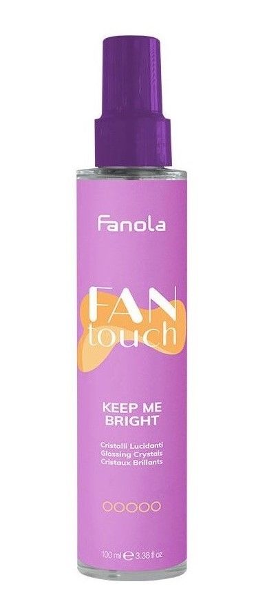 Ser pentru Stralucirea Parului - Fantouch Keep Me Bright Glossing Crystals 100ml - Fanola