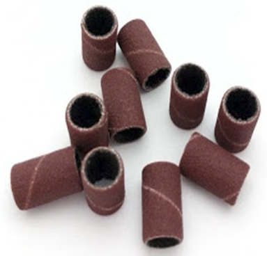 Set 10 Inele Smirghel cu Duritate Fina 240# pentru Freza de Unghii - Attractive - HNIcosmetice.ro