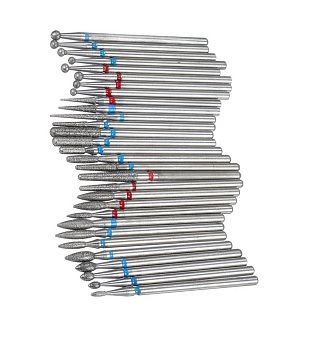 Set Capete pentru Freza de Unghii - 30Pcs Din Diamant AGS30PBR1D - Ami Gel - HNIcosmetice.ro