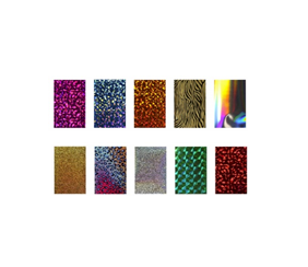 Set Folii Unghii pentru Transfer - Nail Art Abracadabra Foil Tip B Carnival - Ami Gel - HNIcosmetice.ro