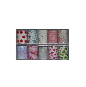 Set Folii Unghii pentru Transfer - Nail Art Abracadabra Foil Tip F3 Summer Style - Ami Gel - HNIcosmetice.ro