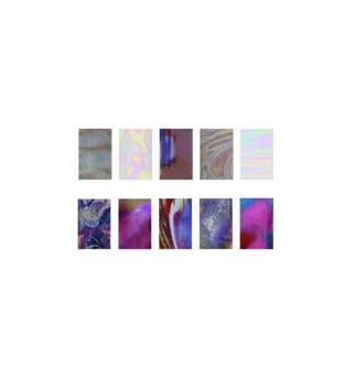 Set Folii Unghii pentru Transfer - Nail Art Abracadabra Foil Tip Q Marbling - Ami Gel - HNIcosmetice.ro