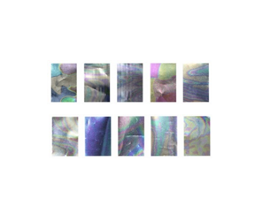 Set Folii Unghii pentru Transfer - Nail Art Abracadabra Foil Tip W1 Chameleon - Ami Gel - HNIcosmetice.ro